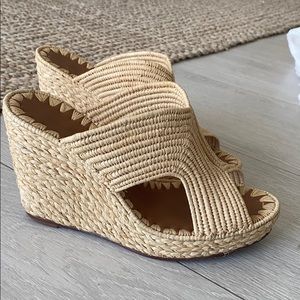 Carrie Forbes Lina Wedges Mules